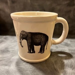World Market Elephant Coffee Mug - one step at a time